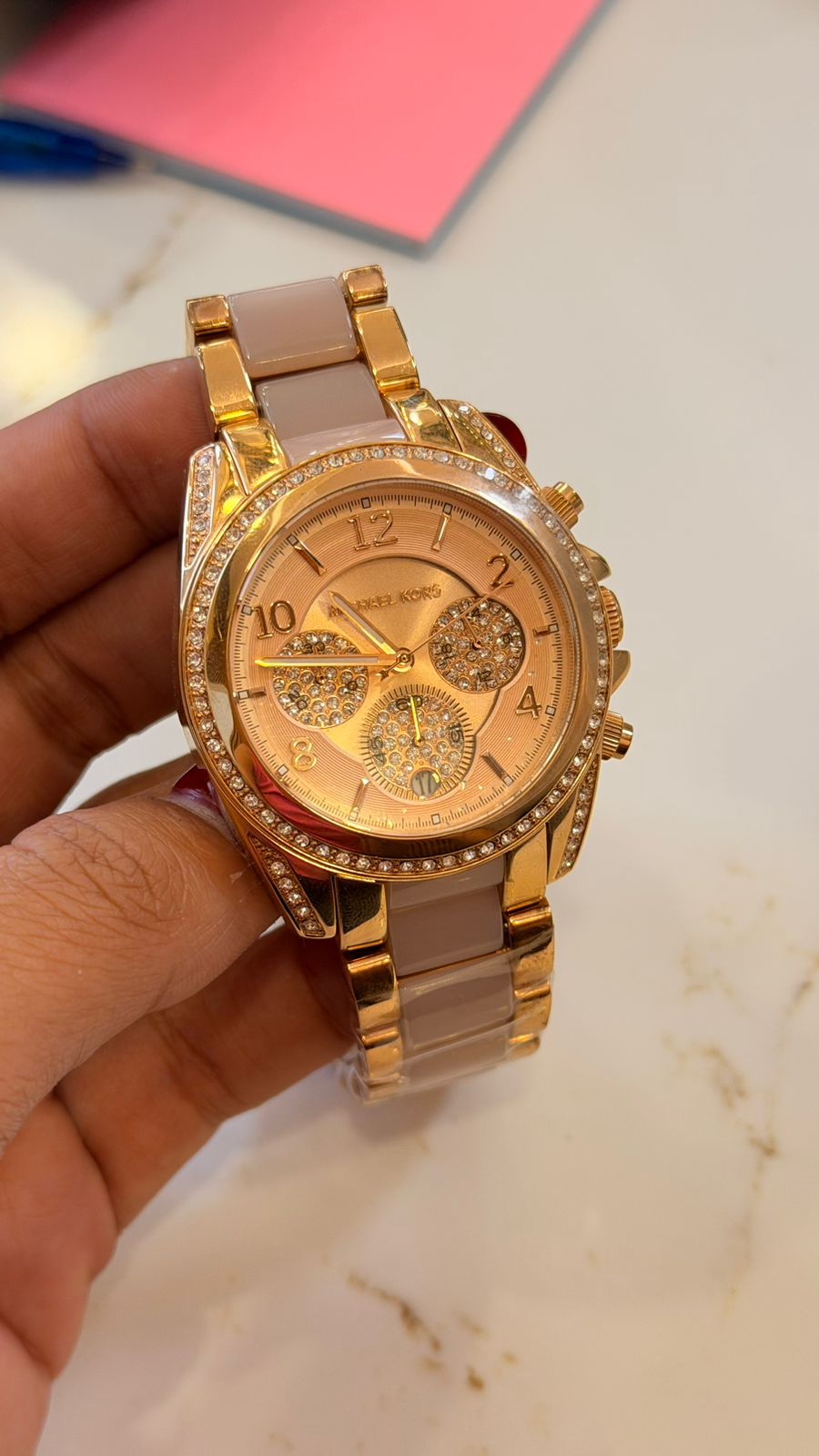 RELOJ MK6598 ROSA 11